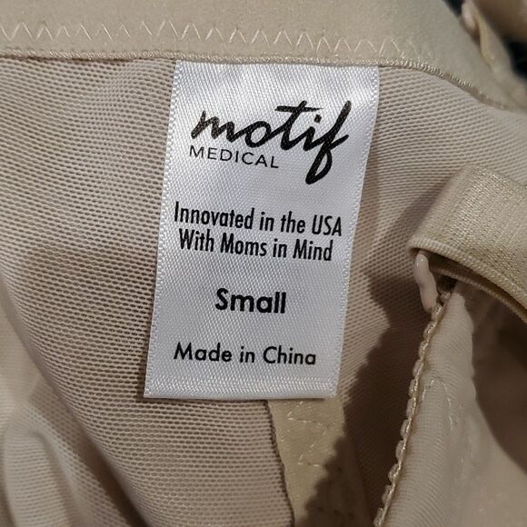 Motif Medical Sz S Cream Side Zip Compression Recovery Garment C-Section Body - Picture 9 of 9